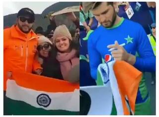 T20 World Cup 2022: ਸੈਮੀਫਾਈਨਲ ਤੋਂ ਪਹਿਲਾਂ ਸ਼ਾਹੀਨ ਅਫਰੀਦੀ ਨੇ ਤਿਰੰਗੇ 'ਤੇ ਭਾਰਤੀ ਪ੍ਰਸ਼ੰਸਕ ਨੂੰ ਦਿੱਤਾ ਆਟੋਗ੍ਰਾਫ, ਫੋਟੋ ਵਾਇਰਲ
