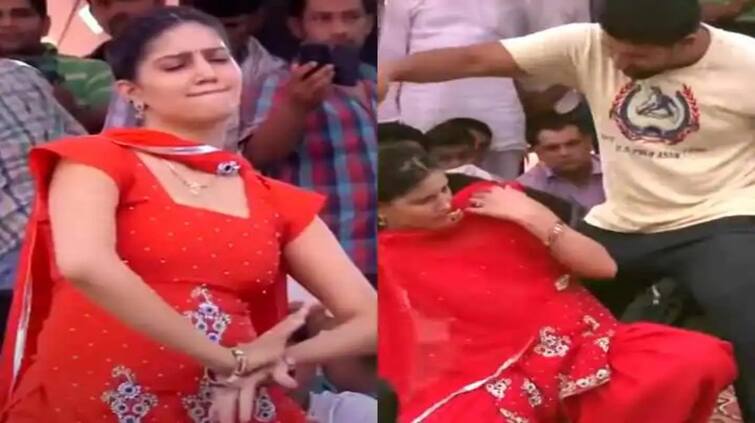 sapna-choudhary-viral video a person misbehaved with danceer sapna choudhary on stage during live show dancer took this step Sapna Choudhary: ਸਪਨਾ ਚੌਧਰੀ ਨਾਲ ਇਸ ਸ਼ਖਸ ਨੇ ਸਟੇਜ 'ਤੇ ਕੀਤੀ ਬਦਤਮੀਜ਼ੀ, ਡਾਂਸਰ ਨੇ ਚੁੱਕਿਆ ਇਹ ਕਦਮ