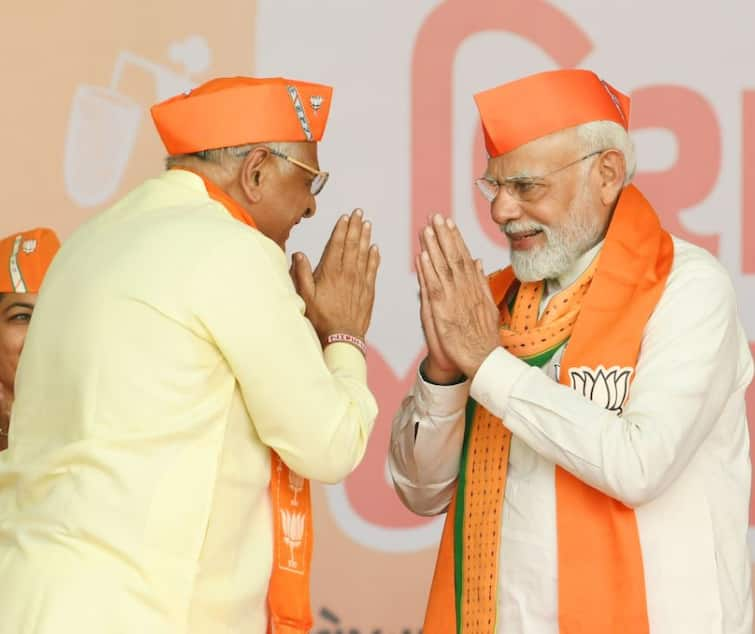 Gujarat Assembly Election 2022: BJP leading 149 seats now in Gujarat election Gujarat Assembly Election Result 2022 :  ગુજરાતમાં ભાજપ માધવસિંહ સોલંકીનો રેકોર્ડ તોડી શકશે  ? જાણો હાલ શું છે સ્થિતિ