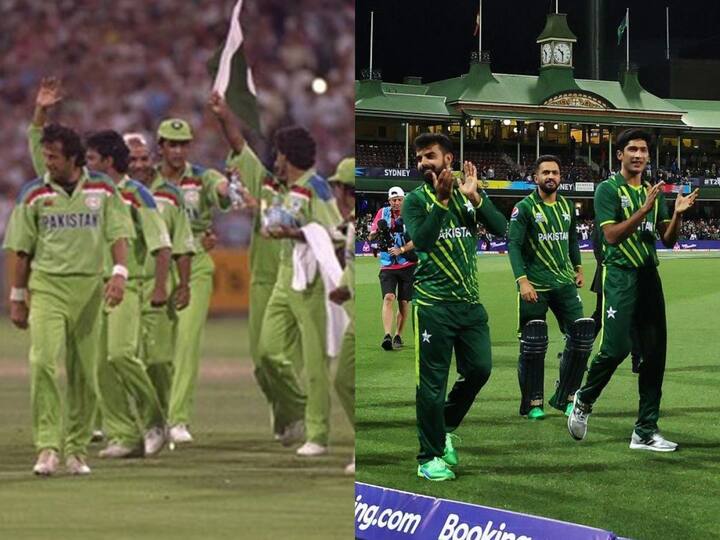 Not one or two but five staggering similarities with 1992 World Cup keep Pakistan fans' dream alive in 2022 IND vs PAK: पाकिस्ताननं 1992 साली जिंकलाय पहिला विश्वचषक, यंदाही तशीच पाच आश्चर्यकारक योगायोग, इतिहासाची पुनरावृत्ती होणार का?