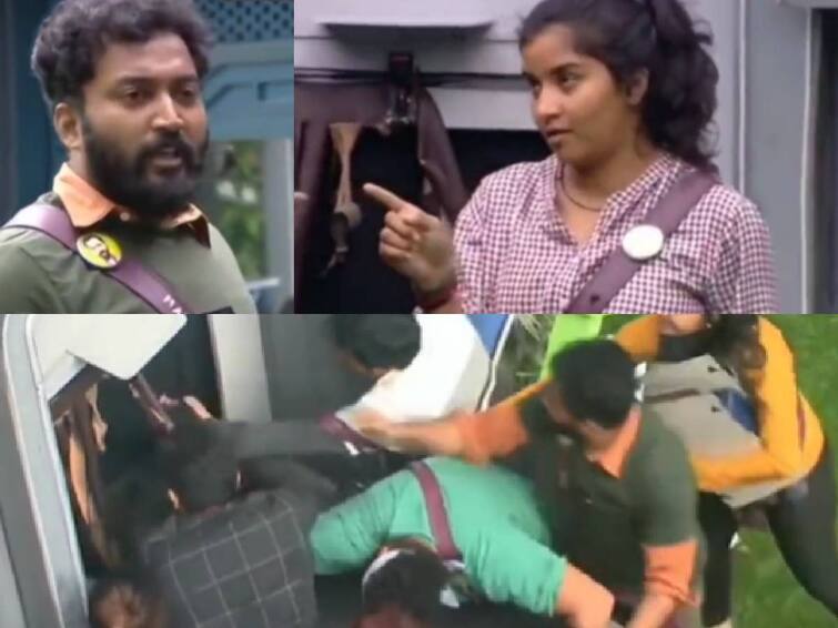 Bigg Boss 6 Tamil dhanalakshmi quarrels with Vikraman in sweet stall task Bigg Boss 6 Tamil : முதலில் மணிகண்டன் இப்போது விக்ரமன்.. ரவுண்டு கட்டி அடிக்கும் தனலட்சுமி!