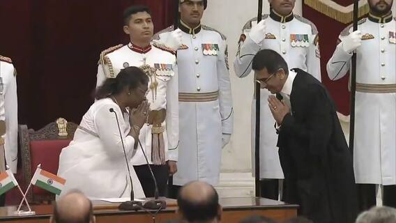 Justice D.Y. Chandrachud CJI Swearing : రాష్ట్రపతిభవన్ లో సీజేఐ ప్రమాణస్వీకార కార్యక్రమం | ABP Desam