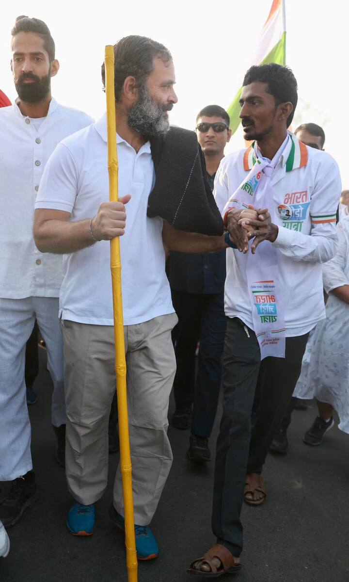 काल त्यांचा आणि राहुल गांधींचा एक फोटो चित्रित झाला आहे.