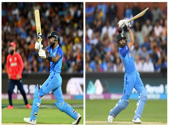 IND vs ENG Semi Final T20 World Cup 2022 India Sets 169 Runs Target Against England Hardik Pandya Virat Kohli Hits Half Century IND vs ENG Semi Final T20 WC: ஹர்திக் பாண்ட்யா காட்டடி..! கோலி அசத்தல்..! இங்கிலாந்திற்கு 169 ரன்கள் இலக்கு...