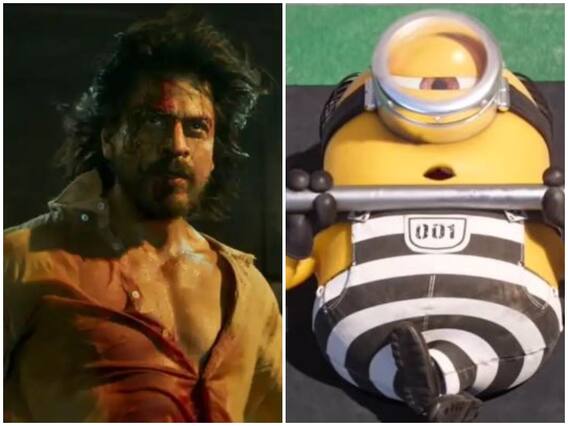 PathaanTeaser: मिनियन्स ने SRK-Deepika को किया रिप्लेस! फैंस बोले -'अबराम को आएगा ये बहुत पसंद' PathaanTeaser: मिनियन्स ने SRK-Deepika को किया रिप्लेस! फैंस बोले -'अबराम को आएगा ये बहुत पसंद'