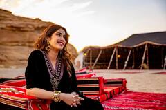 Janhvi Kapoor : जान्हवी कपूरचा 'वेकेशन मोड', सौदी अरेबियामधील खास फोटो केले शेअर