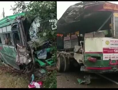 Three dead in bus collision at Jammu-Pathankot National Highway Bus Collision: காஷ்மீரில் பேருந்துகள் மோதல்.. 13 வயது சிறுமி உட்பட 3 பேர் உயிரிழப்பு, 17 பேர் படுகாயம்!