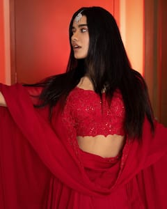 Ketika Sharma Photos:కేతిక శర్మను చూసి ఎర్రగులాబీ చిన్నబోతుంది