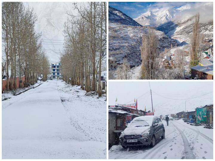 Parts of Uttarakhand, Himachal Pradesh witnessed fresh snowfall on Thursday.