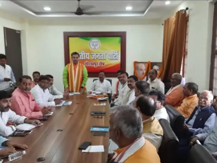Gorakhpur Municipal Elections Uttar Pradesh BJP office bearers workers meeting at Regional Office ANN UP Nikay Chunav: गोरखपुर में निकाय चुनाव को लेकर BJP की अहम बैठक, इस बात पर रहा खास फोकस