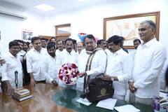 Munugode MLA Kusukuntla Oath Taking : స్పీకర్ వద్ద ప్రభాకర్ రెడ్డి ప్రమాణస్వీకారం | DNN | ABP Desam