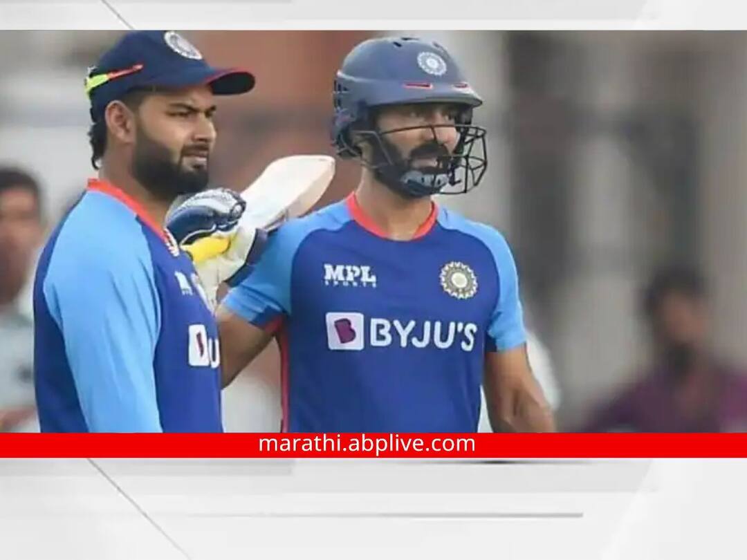 Team India Playing 11 : ऋषभ पंत की दिनेश कार्तिक कोणाला संधी मिळणार? सेमीफायनलच्या सामन्यात कशी असणार भारताची प्लेईंग 11? Team India Playing 11 for IND vs ENG Semifinal 2 in T20 world Cup 2022 Rishabh pant or dinesh karthik who will get chance Team India Playing 11 : ऋषभ पंत की दिनेश कार्तिक कोणाला संधी मिळणार? सेमीफायनलच्या सामन्यात कशी असणार भारताची प्लेईंग 11?