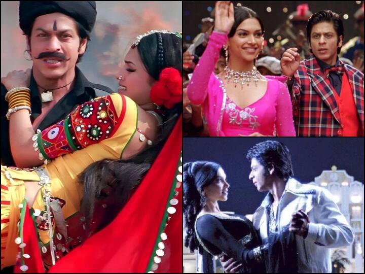 Om Shanti Om blooper reel  Shah Rukh Khan forgets his lines, Deepika Padukone funny video Om Shanti Om BTS Video: शाहरुख-दीपिका ने फिल्म से भी ज्यादा बैक स्टेज की कॉमेडी, देख हंसी नहीं रोक पाएंगे आप!