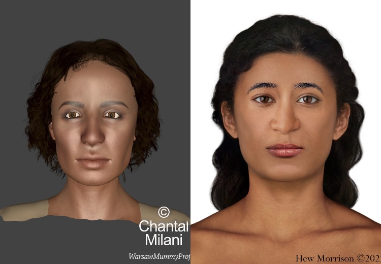 Warsaw Mummy Project: वैज्ञानिकों ने गर्भवती ममी का चेहरा फिर से बनाया, 2000 साल पहले ऐसी दिखती थी महिला