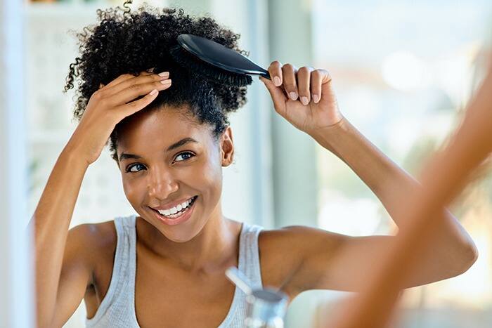 How To Make Your Hair Look Fuller In Winter Why Back Combing Is Bad For Your Hair
