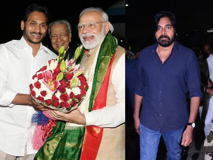 Visakhapatnam PM Modi arrived Vizag on two days tour CM Jagan welcomes Prime minister met Pawan Kalyan PM Modi : విశాఖ చేరుకున్న ప్రధాని మోదీ, బీజేపీ నేతల కన్నా ముందే పీఎంతో పవన్ భేటీ