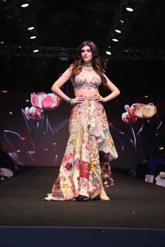 Sanjana Sanghi Turns Showstopper For Varun Bahl To Raise Cancer Awareness In India