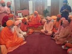 पंचायती अखाड़ा निर्मल के श्री महंत ज्ञानदेव ने बताया अपनी जान को खतरा, एक दिन पहले हुआ था विवाद