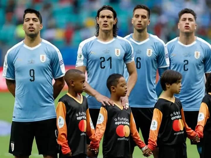 FIFA WC 2022: उरुग्वे के लिए एक बार फिर मैदान में होंगे सुआरेज और कवानी, ऐसी है वर्ल्ड कप स्क्वाड FIFA World Cup 2022 Uruguay Full Squad Players list History Schedule IST Time FIFA WC 2022: उरुग्वे के लिए एक बार फिर मैदान में होंगे सुआरेज और कवानी, ऐसी है वर्ल्ड कप स्क्वाड
