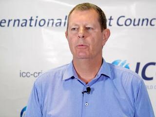 Greg Barclay re-elected as ICC Chairman without contest for Two Year Term ICC Chairman: வேட்பு மனுவை வாபஸ் பெற்ற போட்டியாளர்..! மீண்டும் ஐ.சி.சி. தலைவரானார் கிரேக் பார்க்லே..!