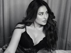 Mahira Sharma Photos: ब्लैक ब्रालेट में माहिरा शर्मा ने बिखेरा हुस्न का जलवा, तस्वीरें देख फैंस बोले- हाय गर्मी