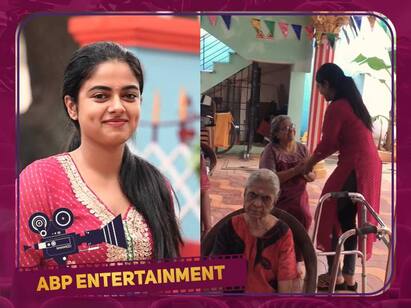 Actress siddhi idnani goes to old age home instagram video viral Actress siddhi idnani: நெகிழ வைத்த பேரன்பு.. திடீரென்று முதியோர் இல்லம் சென்ற சிம்பு பட நடிகை.. வைரலாகும் வீடியோ!