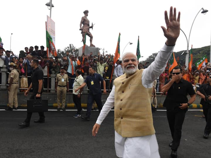 PM Modi arrived at Bengaluru on Friday for his 2-day visit to lay foundation stones and inaugurate a slew of projects in the Southern states of Karnataka, Tamil Nadu, Andhra Pradesh and Telangana