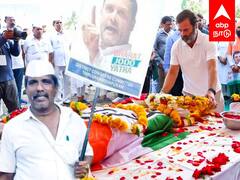 Rahul Gandhi Condolence : ஜோடோ யாத்திரையில் பங்கேற்றவர் உயிரிழப்பு.. ராகுல் இரங்கல்