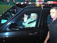 ప్రధాన మంత్రి నరేంద్ర మోదీకి వైజాగ్‌లో ఘన స్వాగతం