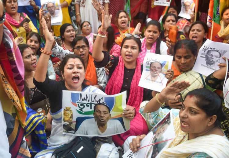 Bengal Minister Akhil Giri: 'गुस्से में मुंह से निकल गया'- राष्ट्रपति पर कमेंट करके घिरे बंगाल के मंत्री अखिल गिरि ने मांगी माफी TMC minister Akhil Giri apologises for his comments against President Droupadi Murmu BJP asks his Resignation Bengal Minister Akhil Giri: 'गुस्से में मुंह से निकल गया'- राष्ट्रपति पर कमेंट करके घिरे बंगाल के मंत्री अखिल गिरि ने मांगी माफी