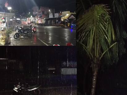 Villupuram heavy rain lake and water areas fulfill traffic change Rain : விழுப்புரத்தில் விளாசிய மழை..! நிரம்பி வழியும் நீர்நிலைகள்..! போக்குவரத்து கடும் பாதிப்பு...