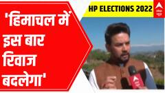 'हिमाचल में इस बार रिवाज बदलेगा, फिर बीजेपी की सरकार आएगी' - अनुराग ठाकुर | ABP News