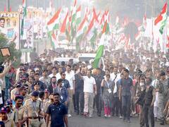 भारत जोडो यात्रेचा महाराष्ट्रातील सहावा दिवस, कोल्हापुरी थाटात राहुल गांधींचं स्वागत होणार