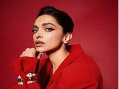Deepika Padukone Photos: రెడ్ సూట్ లో దీపికా పదుకొనే స్టైలిష్ లుక్