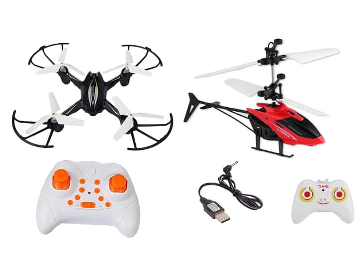 Amazon Sale On Drone Toys Best Drone Toy Under 1000 Best Gift For Boys Remote Control Helicopter For Boys Children's Day Amazon Deal Drone Toys Deal: अमेजन सेल में 60% के डिस्काउंट पर मिल रहे हैं बच्चों के फेवरेट ड्रोन टॉय