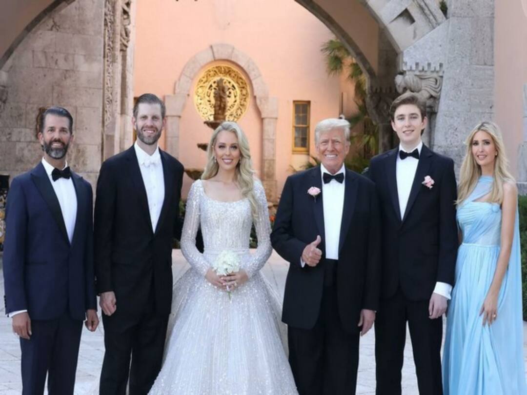Donald Trump's daughter Tiffany marries beau Michael Boulos Donald Trump's daughter: డొనాల్డ్ ట్రంప్ కూతురు పెళ్లి- వరుడు ఎవరంటే?
