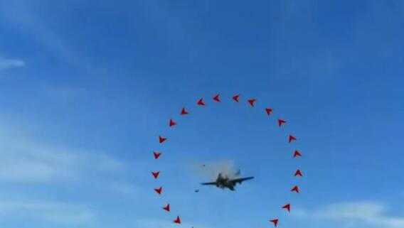 અમેરિકાઃ ટેક્સાસમાં વિન્ટેજ એર શો દરમિયાન હવામાં બે પ્લેન ટકારાયા, છ લોકોના મોત