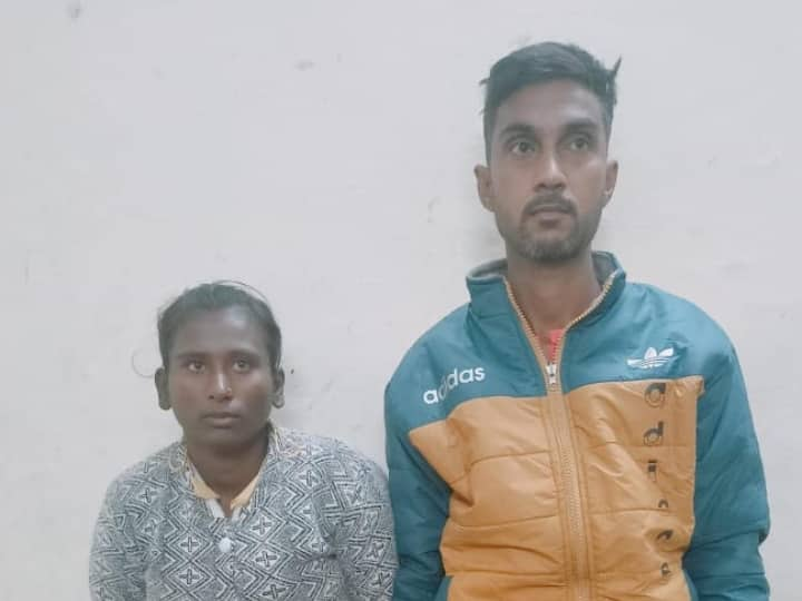 Police arrested couple absconding from Nagpur with an eight-month-old child from Kota Kota News: पड़ोसी 8 महीने के बच्चे को लेकर हो रहे थे फरार, पुलिस ने ट्रेन रुकवाकर कोटा से किया गिरफ्तार