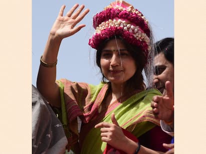 Dimple Yadav, Ex-MP Who Is Returning To LS As Mulayam Singh Yadav's Mainpuri Elects The Daughter-In-Law