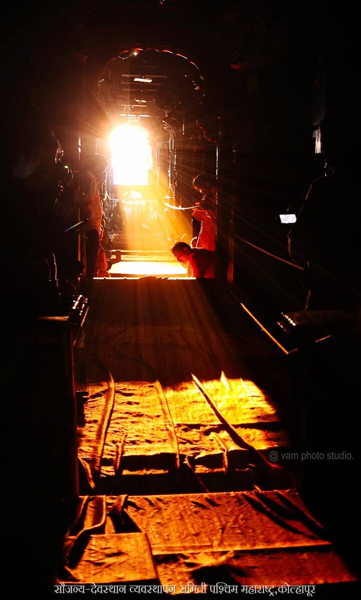 पहिल्या दिवशीच्या तुलनेत दुसऱ्या दिवशी किरणे अधिक स्वच्छपणे पोहोचली.