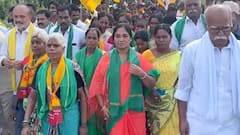 Paritala Sunitha Paadayatra: రైతులకు న్యాయం చేయాలని పరిటాల సునీత డిమాండ్
