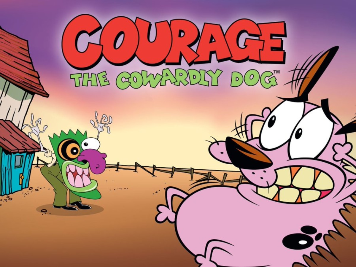 Courage- The Cowardly Dog (Image Source: Twitter)