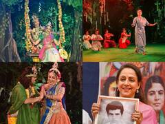 हेमा मालिनी के 'राधा' वाले रूप की हर तरफ हो रही चर्चा, मथुरा की इन तस्वीरों ने खूब बटोरी हैं सुर्खियां