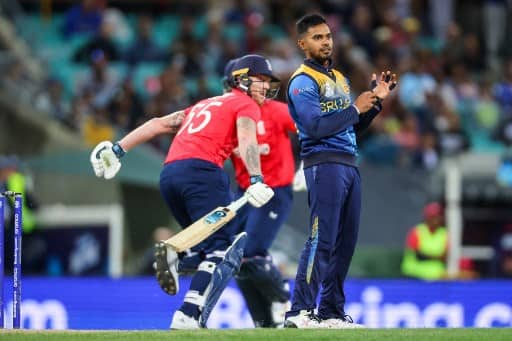 1. Wanindu Hasaranga: Sri Lanka's star leg-spinner ended the tournament being the highest wicket-taker. He bagged 15 wickets in eight World Cup games. Pic: AFP