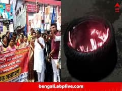 দিনভর বিক্ষোভ, জ্বলল টায়ারও, দ্রৌপদী-মন্তব্যে অখিলের বিরুদ্ধে আক্রমণের ঝাঁঝ বাড়াচ্ছে বিজেপি