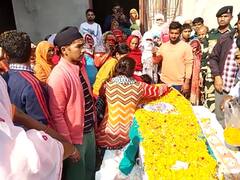 BSF एएसआई बलवीर सिंह हुए शहीद, हापुड़ पहुंचा पार्थिव शरीर, लोगों की आंखें हुईं नम