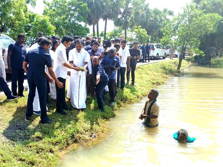 Chief Minister inspects sirkazhi affected by heavy rains TNN சீர்காழியில் மக்களை சந்தித்த முதல்வர் ஸ்டாலின்;  திருப்தியாக உள்ளதாக பேட்டி