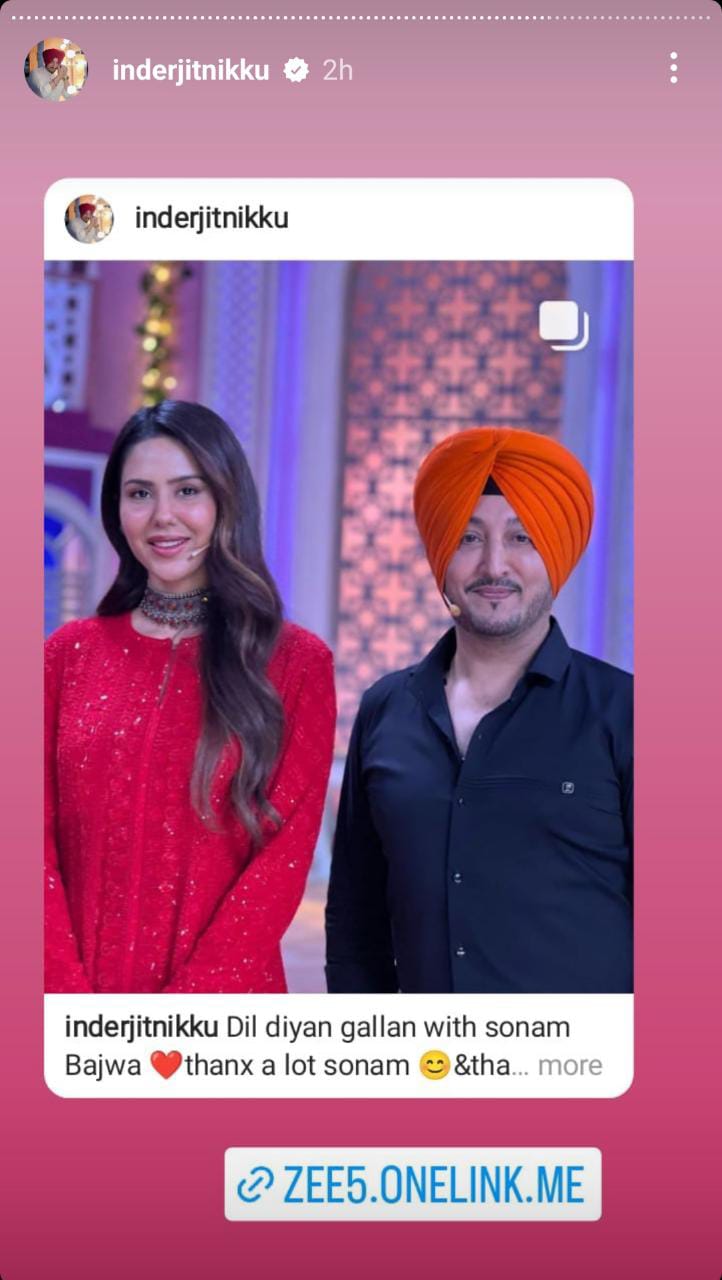 Sonam Bajwa: ਸੋਨਮ ਬਾਜਵਾ ਦੇ ਸ਼ੋਅ ‘ਚ ਇੰਦਰਜੀਤ ਨਿੱਕੂ ਨੇ ਕੀਤੀਆਂ ‘ਦਿਲ ਦੀਆਂ ਗੱਲਾਂ’, ਦੱਸੀ ਬਾਬੇ ਦੇ ਦਰਬਾਰ ਜਾਣ ਦੀ ਅਸਲ ਕਹਾਣੀ