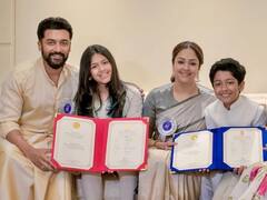 Happy Children's day : சினிமா பிரபலங்களும் அவர்களது  குட்டீஸ்களும்!