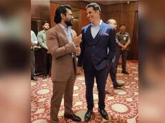 'तू चीज बड़ी है मस्त मस्त' गाने पर थिरके अक्षय कुमार संग राम चरण, डांस का वीडियो हो रहा वायरल